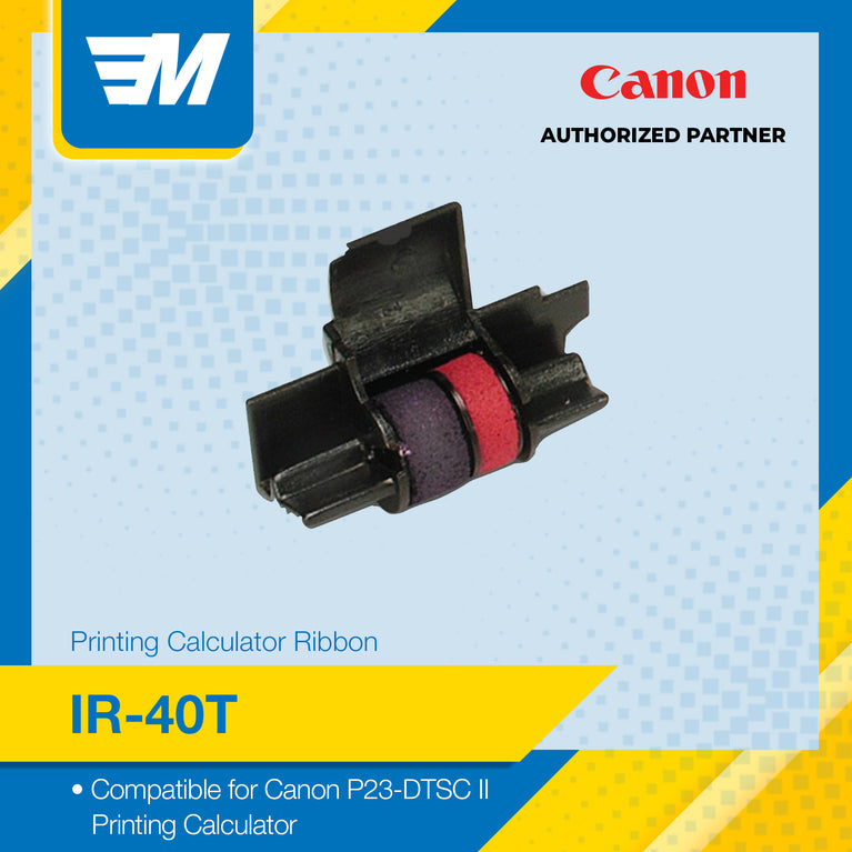 IR-40T Ribbon for Canon P23-DTSC II Printing Calculator