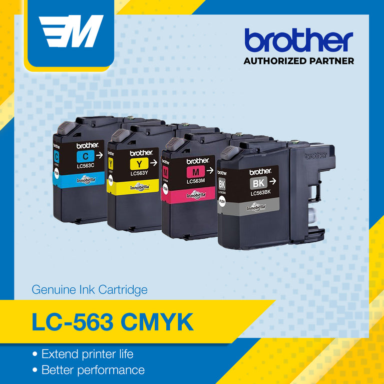 Brother Colour Inkjet Multi-Function LC-563CMYK Original