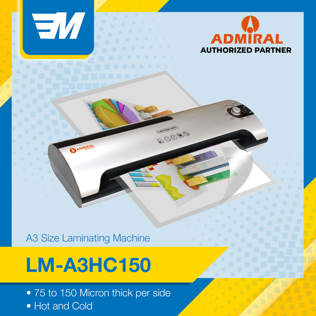 Admiral LM-A3HC150 Hot and Cold Laminating Machines