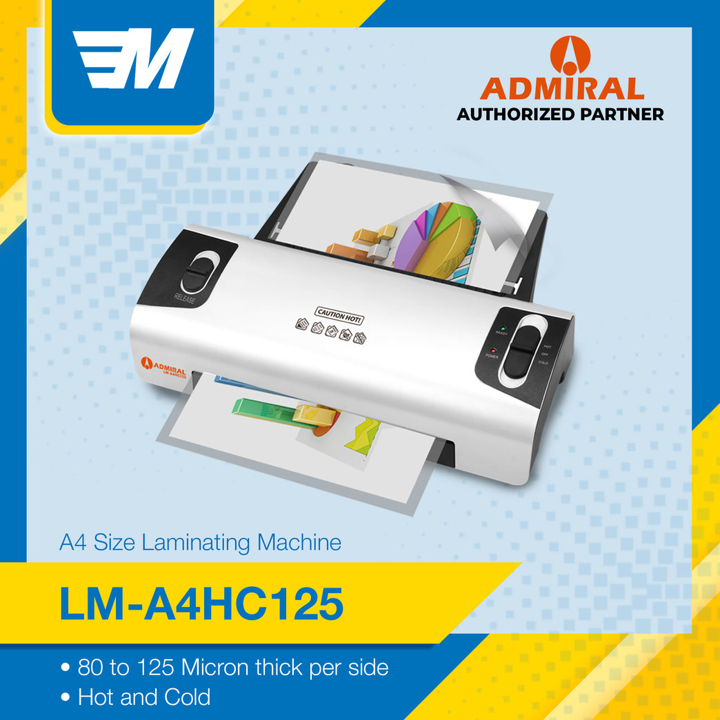 Admiral LM-A4HC125 Hot and Cold Laminating Machines