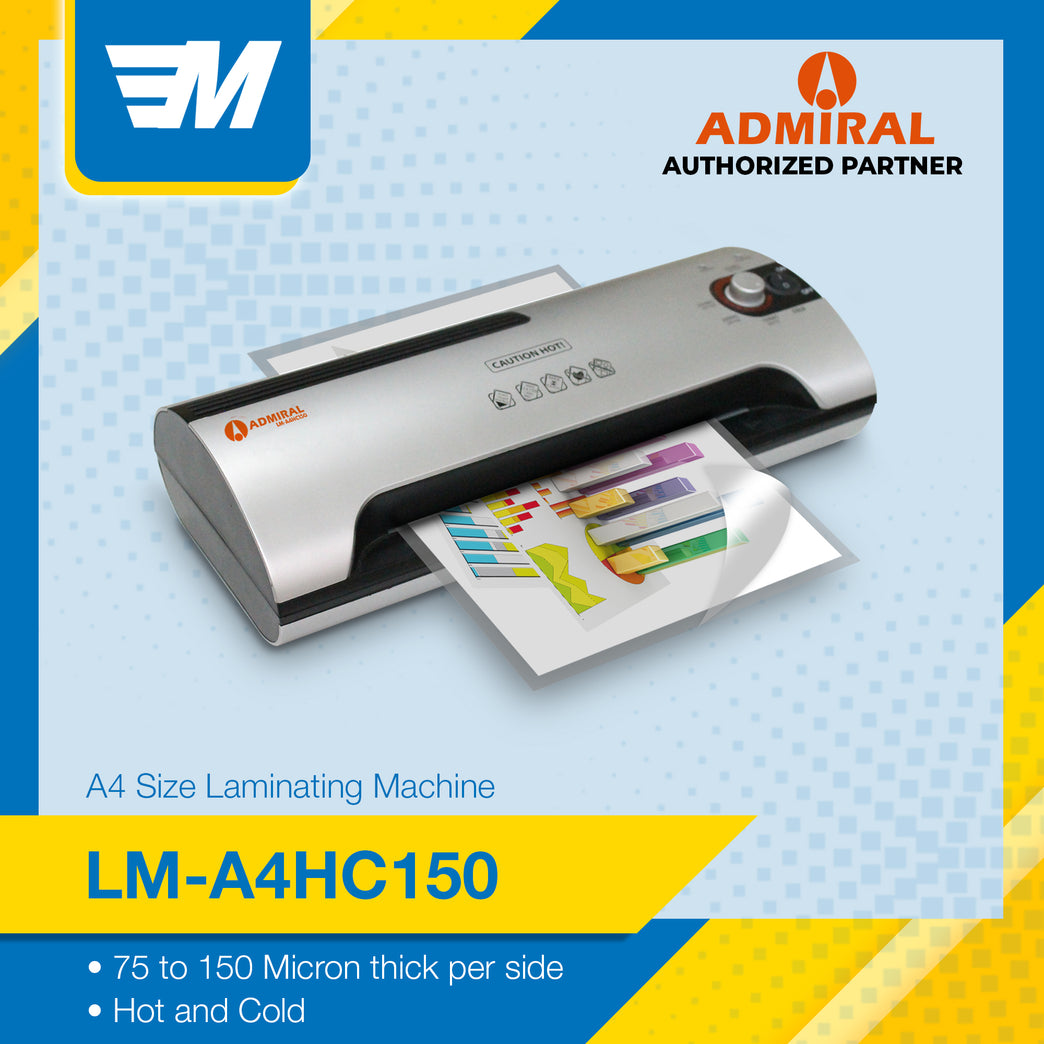 Admiral LM-A4HC150 Hot and Cold Laminating Machine