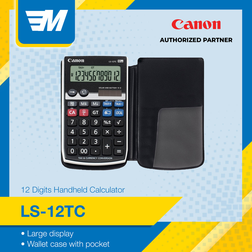 Canon LS-12TC 12-digits Handheld Calculator