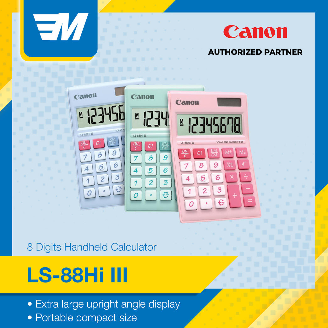 Canon LS-88HI III mini desktop 8-Digits