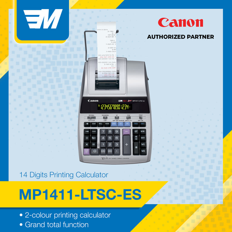 Canon Printing Calculator MP1411-LTSC (14 Digits)
