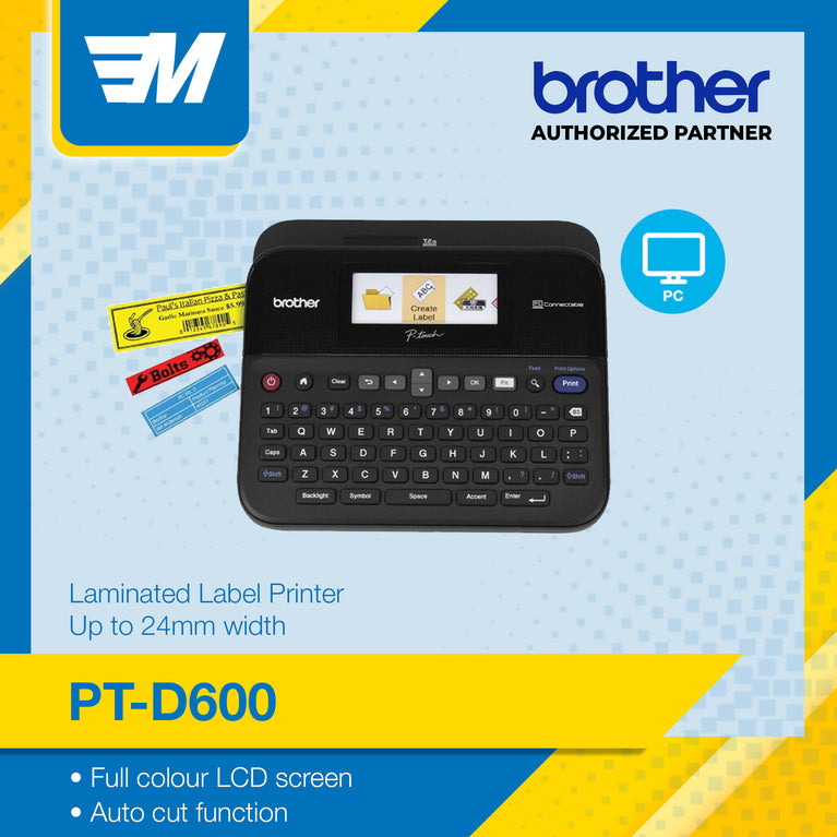 Brother PT-D600 Label Maker With Twin Pack TZE 231