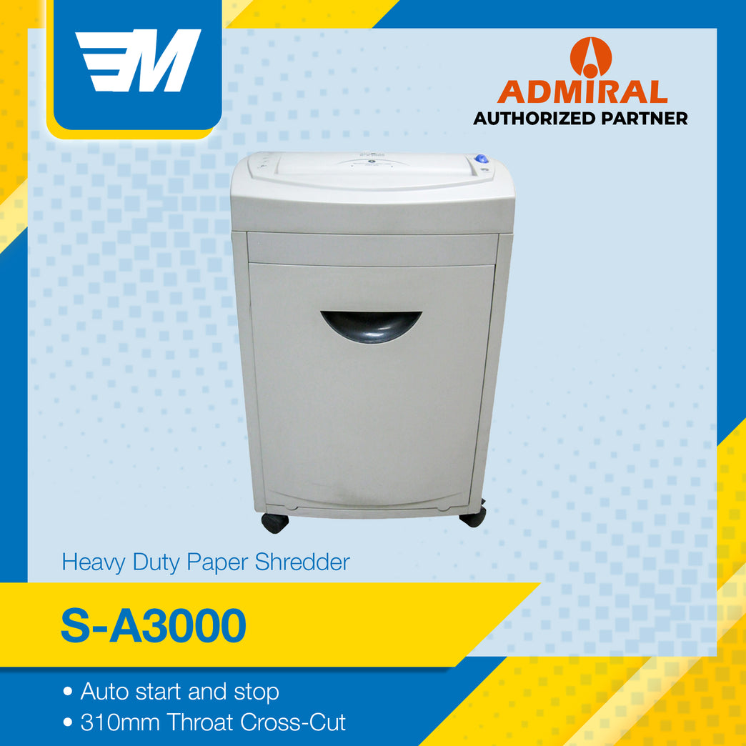 Admiral S-A3000 Heavy Duty Shredding Machine