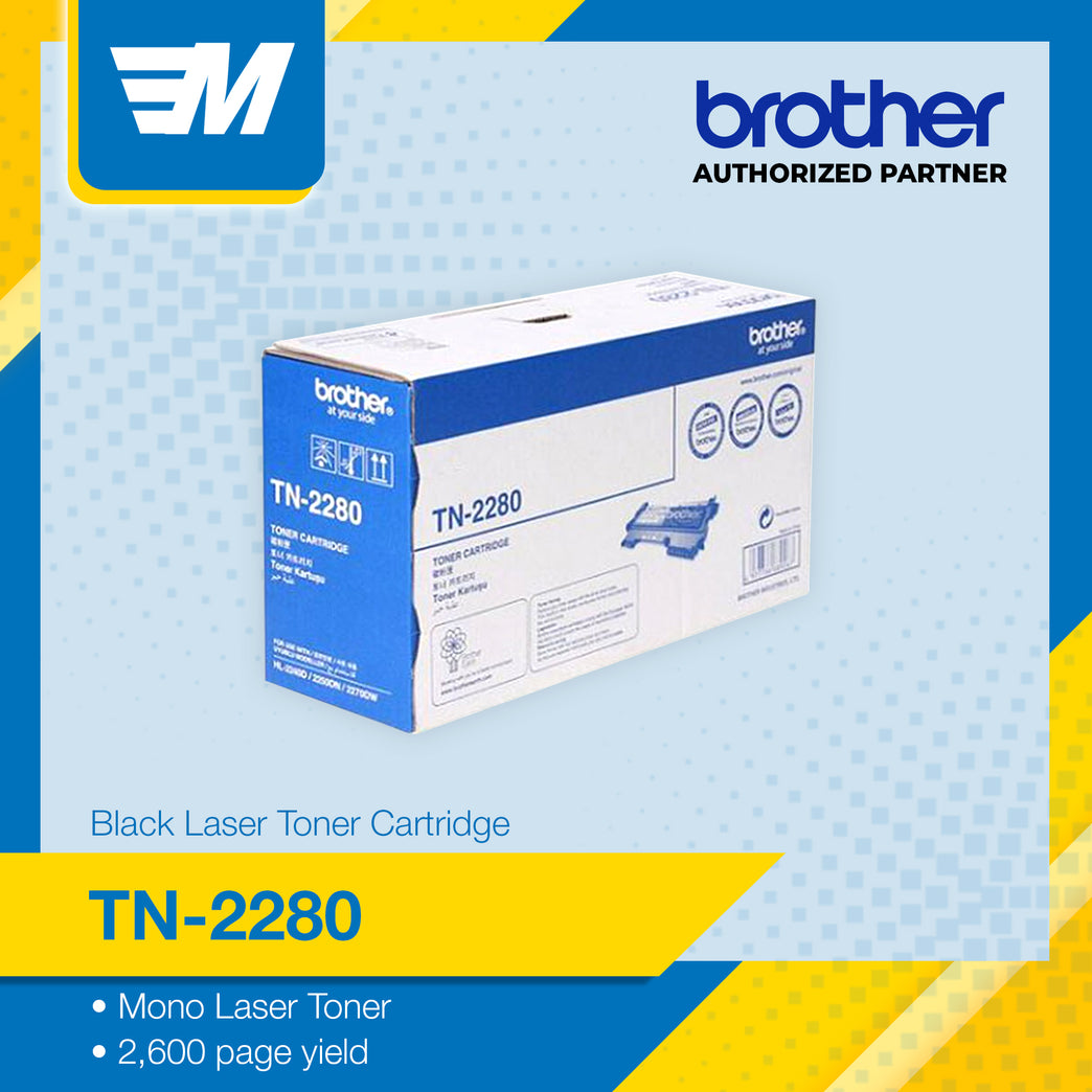 Brother TN-2280 Toner for HL2240D, HL2270DW / 2600 pages