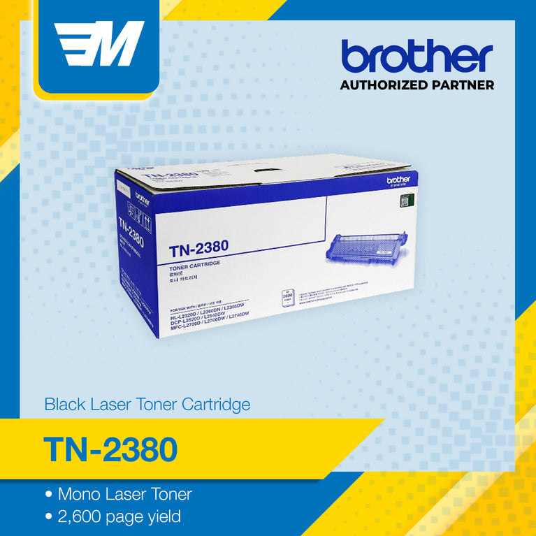 Brother TN-2380 Toner 2600 pages Original