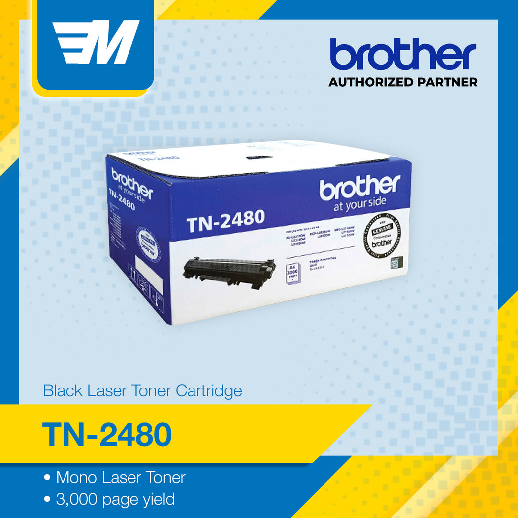 Brother TN-2480 ASA Printer Toner Cartridge Original