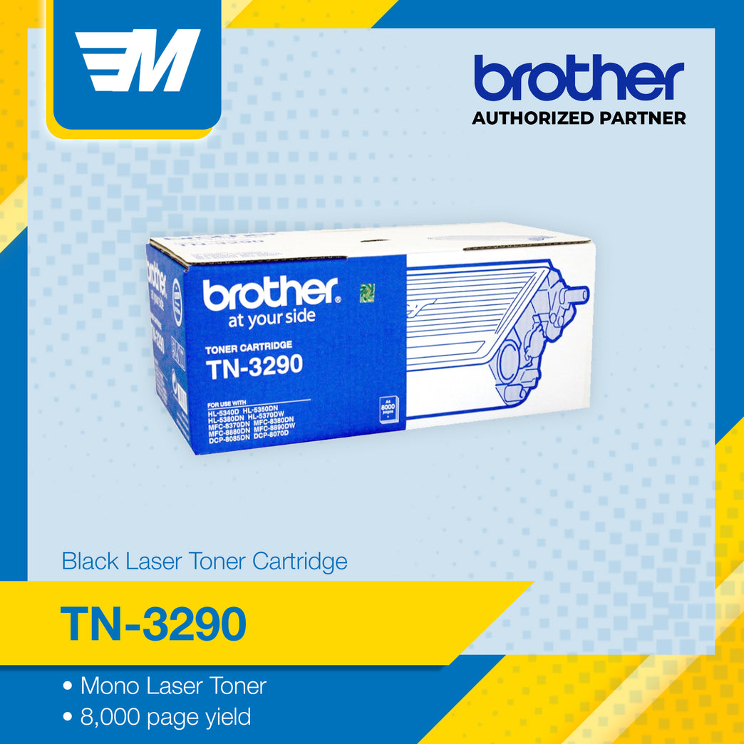 Brother TN-3290 Toner for HL5340D/5350DN/5370DW / 8,000 pages