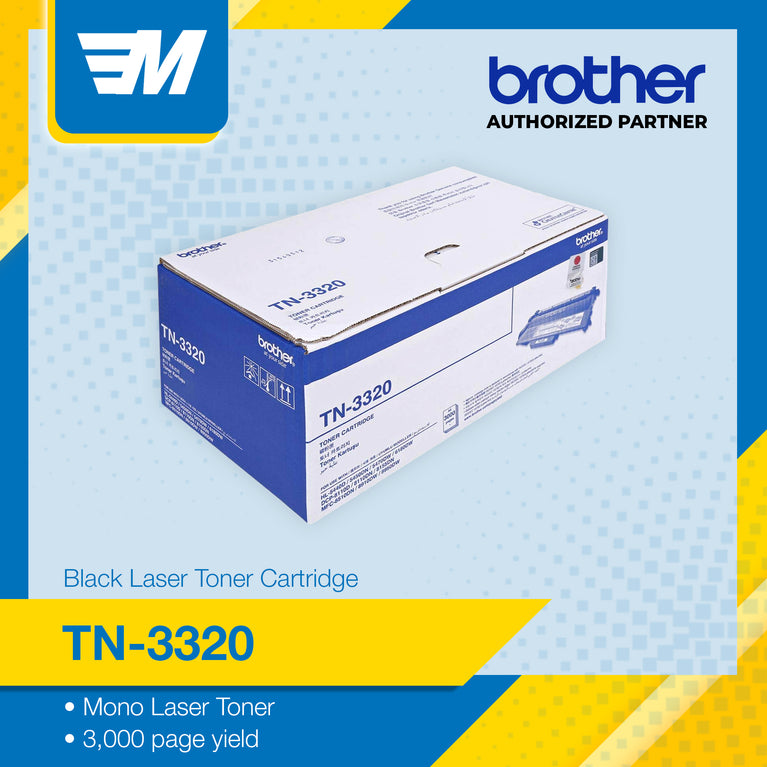 Brother TN-3320 ASA Printer Toner Cartridge ORIGINAL